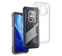 REY 3X Funda Carcasa Gel Transparente para CUBOT Kingkong Star 2, Ultra Fina 0,33mm, Silicona TPU de Alta Resistencia y Flexibilidad