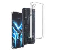 REY 3X Funda Carcasa Gel Transparente para CUBOT X70, Ultra Fina 0,33mm, Silicona TPU de Alta Resistencia y Flexibilidad
