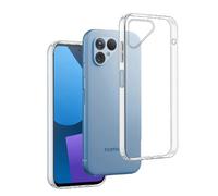 REY 3X Funda Carcasa Gel Transparente para FAIRPHONE 5, Ultra Fina 0,33mm, Silicona TPU de Alta Resistencia y Flexibilidad