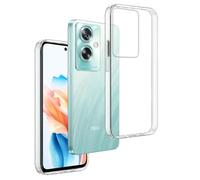 REY 3X Funda Carcasa Gel Transparente para OPPO A79 5G - A2 5G, Ultra Fina 0,33mm, Silicona TPU de Alta Resistencia y Flexibilidad
