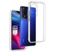 REY 3X Funda Carcasa Gel Transparente para TCL 505 4G, Ultra Fina 0,33mm, Silicona TPU de Alta Resistencia y Flexibilidad