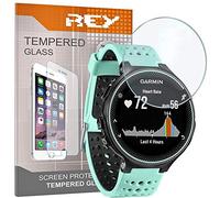 REY 3x Protector de Pantalla para GARMIN FORERUNNER 220 225 235 620 - GARMIN FORERUNNER 965 - FENIX 8 51mm - ENDURO 3, Cristal Vidrio Templado Premium