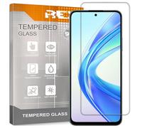 REY 3X Protector de Pantalla para Motorola Moto G24, G04, G04s y E14 4G, Cristal Vidrio Templado Premium