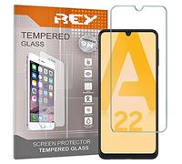 REY 3X Protector de Pantalla para Samsung Galaxy A22 5G - Galaxy A03S - Galaxy A03 - Galaxy A03 Core - Galaxy A13 5G/4G, Cristal Vidrio Templado Premium