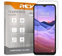 REY 3X Protector de Pantalla para ZTE Blade V20 Smart / A72 4G / V40 Vita, Cristal Vidrio Templado Premium
