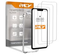 REY 3X Protector de Pantalla y Funda Anti-Shock para IPHONE 16e, Cristal Vidrio Templado y Silicona TPU de Alta Resistencia