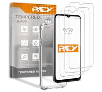 REY 3X Protector de Pantalla y Funda Anti-Shock para Nokia G60 5G, Cristal Vidrio Templado y Silicona TPU de Alta Resistencia
