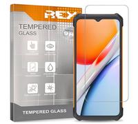 REY 3X Protector Pantalla para CUBOT Kingkong ES, Cristal Vidrio Templado Premium