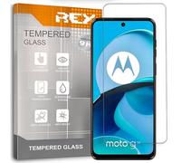 REY 3X Protector Pantalla para MOTOROLA MOTO G14 - G54 5G - G64 5G, Cristal Vidrio Templado Premium