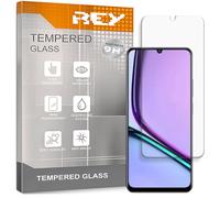 REY 3X Protector Pantalla para OPPO REALME NOTE 60-60X - NARZO N63, Cristal Vidrio Templado Premium