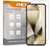 REY 3X Protector Pantalla para OUKITEL WP35 - WP35 s - WP39 PRO - WP35 PRO - WP55 - WP55 ULTRA - WP55 PRO, Cristal Vidrio Templado Premium
