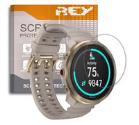 REY 3X Protector Pantalla para Polar Vantage M3, Cristal Vidrio Templado Premium