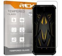 REY 3X Protector Pantalla para ULEFONE Armor 22, Cristal Vidrio Templado Premium