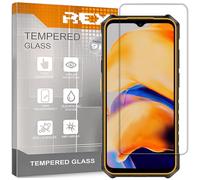 REY 3X Protector Pantalla para ULEFONE Armor X13, Cristal Vidrio Templado Premium