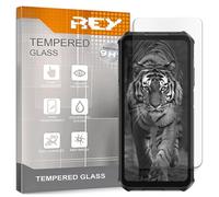 REY 3X Protector Pantalla para ULEFONE ARMOR X16 - X16 PRO - X31, Cristal Vidrio Templado Premium