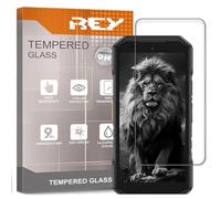 REY 3X Protector Pantalla para ULEFONE Armor X32 - X32 Pro, Cristal Vidrio Templado Premium