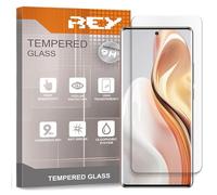 REY 3X Protector Pantalla para ULEFONE NOTE 17 PRO, Cristal Vidrio Templado Premium