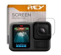 REY 3X Protector para la Lente de la cámara GOPRO Lit Hero, Cristal Vidrio Templado Premium
