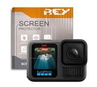 REY 3X Protector para la pantalla de la cámara GOPRO LIT HERO, Cristal Vidrio Templado Premium