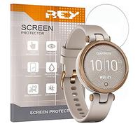 REY 6x Protector de Pantalla para GARMIN LILY - LILY 2 - INSTINCT E 40MM, Premium (Pack 6)