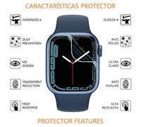 REY 6X Protector de Pantalla para TICWATCH ATLAS, (Pack 6)
