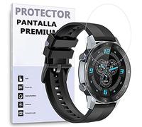 REY 6X Protector de Pantalla para ZTE Watch GT, Premium (Pack 6)