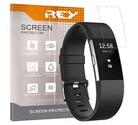 REY 7X Protector de Pantalla para Fitbit Charge 2