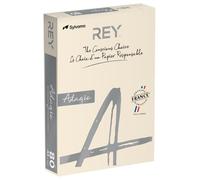 Rey Adagio A4 80GSM Tintado Papel, Marfil, Paquete De 500-ADAGI080X633
