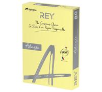 Rey Adagio A4 Papel Tinte 80GSM, Amarillo, Paquete De 500 - ADAGI080X693