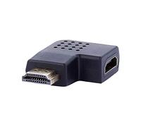 REY - Adaptador HDMI Macho a HDMI Hembra Ángulo 90º Conector
