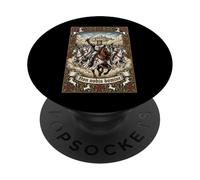 Rey Balduino IV Cruz de Jerusalén Católica PopSockets PopGrip Adhesivo