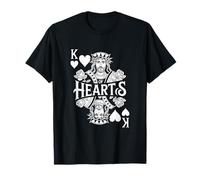 Rey de Corazones Jesús Corona Espinas Rosas Vintage Dicho Camiseta