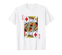 Rey de cuadros póquer de naipes Camiseta
