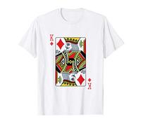 Rey de Diamantes Jugando al Póker de Cartas Camiseta