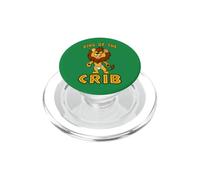 Rey DE LA Cuna Bebé León en Pañal PopSockets PopGrip para MagSafe