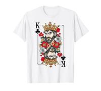 Rey de los clubes | Disfraz de grupo Royal Flush de la realeza moderna Camiseta