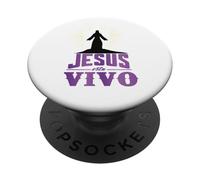 Rey de Reyes Salvador, La Luz del Mundo, Cordero de Dios PopSockets PopGrip Adhesivo