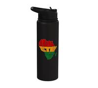 Rey del 19 de junio del Mes Negro de la Historia de la Libertad de 1865 Stainless Steel Insulated Water Bottle