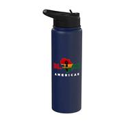 Rey del 19 de junio del Mes Negro de la Historia de la Libertad de 1865 Stainless Steel Insulated Water Bottle