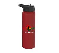 Rey del 19 de junio del Mes Negro de la Historia de la Libertad de 1865 Stainless Steel Insulated Water Bottle