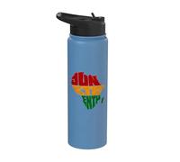 Rey del 19 de junio del Mes Negro de la Historia de la Libertad de 1865 Stainless Steel Insulated Water Bottle