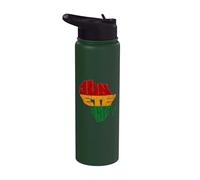 Rey del 19 de junio del Mes Negro de la Historia de la Libertad de 1865 Stainless Steel Insulated Water Bottle