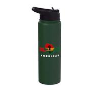 Rey del 19 de junio del Mes Negro de la Historia de la Libertad de 1865 Stainless Steel Insulated Water Bottle