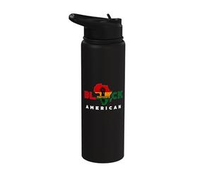 Rey del 19 de junio del Mes Negro de la Historia de la Libertad de 1865 Stainless Steel Insulated Water Bottle