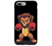 Rey del anillo con este feroz león y estilo de boxeo Carcasa para iPhone 7 Plus/8 Plus