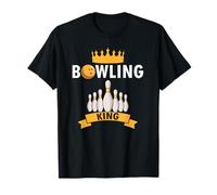 Rey del Bowling Domina con Fuerza Y Precisión Camiseta