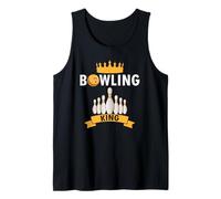Rey del Bowling Domina con Fuerza Y Precisión Camiseta sin Mangas