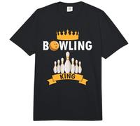 Rey del Bowling Domina con Fuerza Y Precisión Comfort Colors Adult Heavyweight T-Shirt