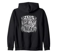 Rey del Olimpo Zeus Leyenda Griega Trueno Poder Sudadera con Capucha