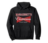 Rey del Sindicato de Electricista de Massachusetts Sudadera con Capucha